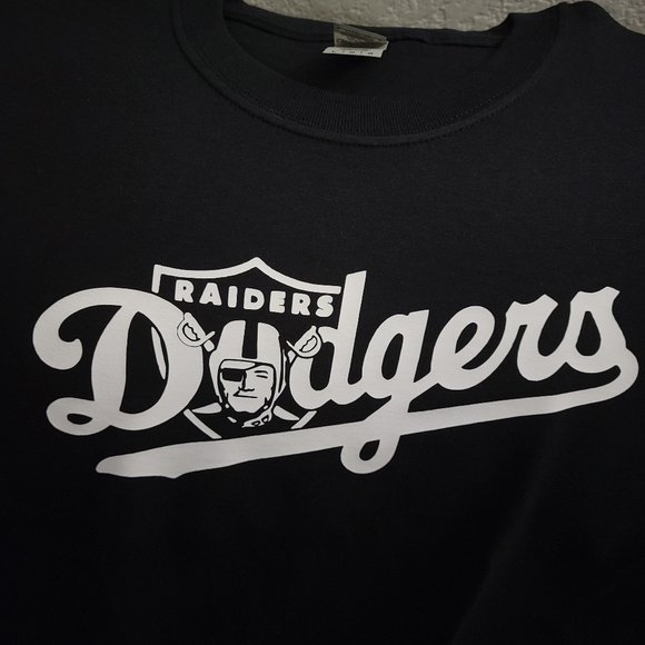 Raiders/dodgers shirt. - Picture 3 of 3